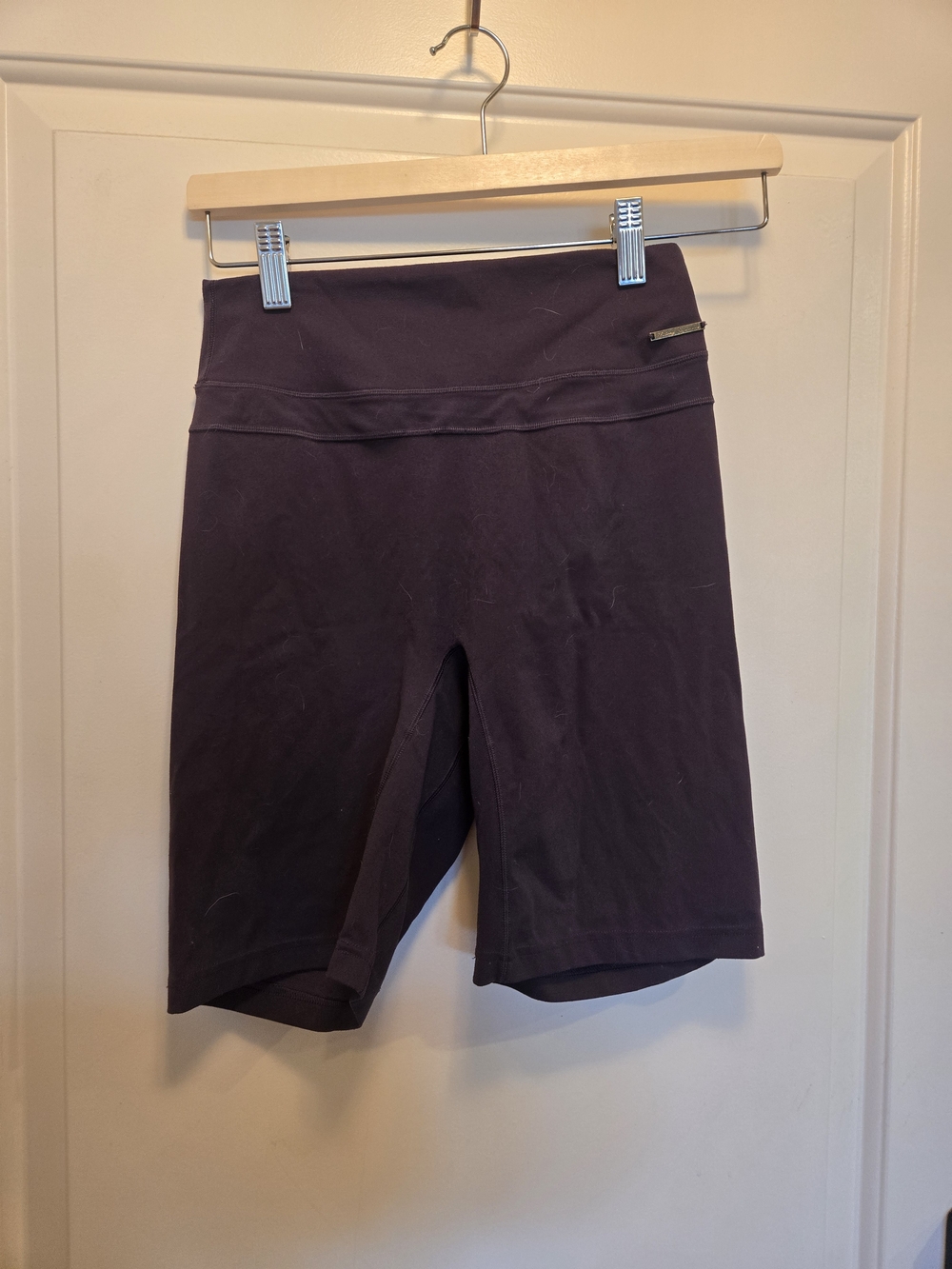 Gymshark X Whitney Simmons Plum High-Rise Bike Shorts